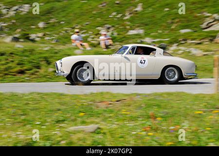 Auto d'epoca Ennstal Classic 2022, Ferrari 250 Europa, costruito nel 1954, Soelkpass, Stiria, Austria Foto Stock