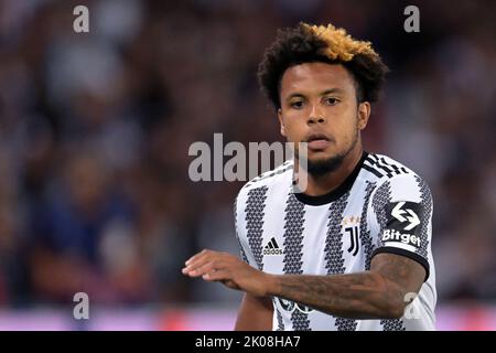 PARIGI - Weston McKennie del Juventus FC durante la partita della UEFA Champions League tra Parigi Saint-Germain e Juventus FC al Parc des Princes il 6 settembre 2022 a Parigi, Francia. ANP / altezza olandese / GERRIT VAN COLOGNE Foto Stock