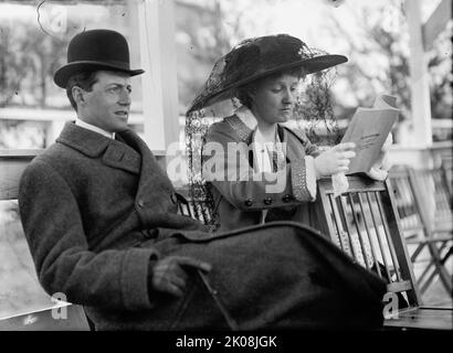 Horse show - Sig. E Sig.ra Peter Goelet Gerry, 1911. Foto Stock