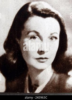 Vivien Leigh Vivien Leigh (5 novembre 1913 – 8 luglio 1967; Vivian Mary Hartley, pseudonimo di Lady Olivier, dopo il 1947) è stata una . Ha vinto due volte l'Academy Award per il miglior attrice, per le sue performance definitive come Scarlett o'Hara in Gone with the Wind (1939) e Blanche DuBois nella versione cinematografica di Una Streetcar chiamata Desire (1951). Foto Stock