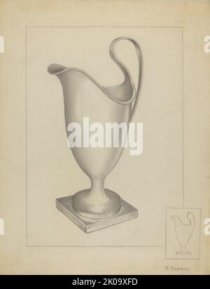 Silver Creamer, 1936. Foto Stock