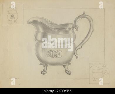 Silver Creamer, c.. 1936. Foto Stock