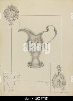 Silver Creamer, c.. 1936. Foto Stock