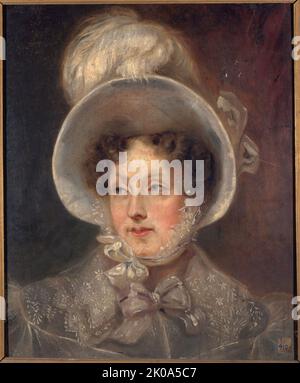 Ritratto di una donna, tra il 1807 e il 1847. Foto Stock