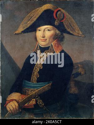 Ritratto di un Brigadiere Generale, intorno al 1800, tra il 1795 e il 1805. Foto Stock