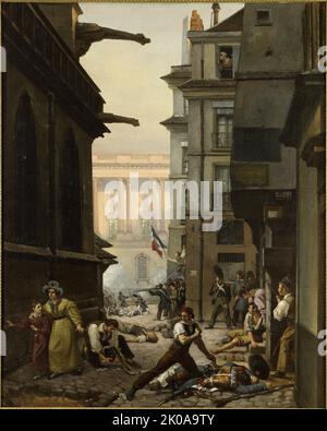 Episodio del 29 luglio 1830, al mattino, 1831. Foto Stock