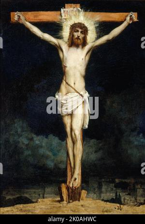 Cristo sulla croce, 1881. Foto Stock