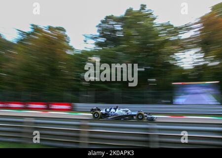 10 settembre 2022: . Pierre Gasly (fra) Alpha Tauri AT03.durante la qualifica di FORMULA 1 PIRELLI GRAN PREMIO D'ITALIA 2022 durante la qualifica di FORMULA 1 PIRELLI GRAN PREMIO D'ITALIA 2022.Alessio De Marco/CSM. Foto Stock