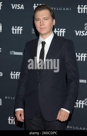 Toronto, Canada. 10th Set, 2022. Paul Dano partecipa alla prima "The Fabelmans" durante il Toronto International Film Festival 2022 al Princess of Wales Theatre. Credit: SOPA Images Limited/Alamy Live News Foto Stock