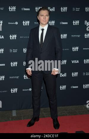 Toronto, Canada. 10th Set, 2022. Paul Dano partecipa alla prima "The Fabelmans" durante il Toronto International Film Festival 2022 al Princess of Wales Theatre. (Foto di Angel Marchini/SOPA Images/Sipa USA) Credit: Sipa USA/Alamy Live News Foto Stock