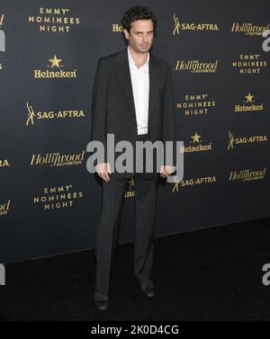 Los Angeles, Stati Uniti. 10th Set, 2022. Luke Kirby arriva all'Hollywood Reporter e alla SERATA EMMY NOMINEES di SAG-AFTRA che si tiene all'attico al 8899 Beverly di West Hollywood, CA, sabato 10 settembre 2022. (Foto di Sthanlee B. Mirador/Sipa USA) Credit: Sipa USA/Alamy Live News Foto Stock