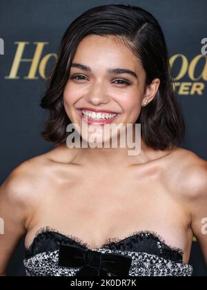 West Hollywood, Stati Uniti. 10th Set, 2022. WEST HOLLYWOOD, LOS ANGELES, CALIFORNIA, USA - 10 SETTEMBRE: L'attrice americana Rachel Zegler arriva all'Hollywood Reporter e al 74th° Annual Primetime Emmy Awards di SAG-AFTRA 'Emmy Nominees Night' tenutosi all'attico di 8899 Beverly il 10 settembre 2022 a West Hollywood, Los Angeles, California, Stati Uniti. (Foto di Xavier Collin/Image Press Agency) Credit: Image Press Agency/Alamy Live News Foto Stock