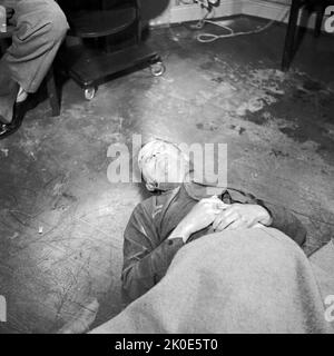 Heinrich Luitpold Himmler (1900 - 1945) Reichsfuhrer del Schutzstaffel (SS), e un membro principale del Partito nazista (NSDAP) della Germania. Himmler era uno degli uomini più potenti della Germania nazista e un architetto principale dell'Olocausto. Foto Stock