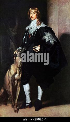 James Stuart (1612-1655), Duca di Richmond e Lennox, Anthony van Dyck, c1633-35. Foto Stock