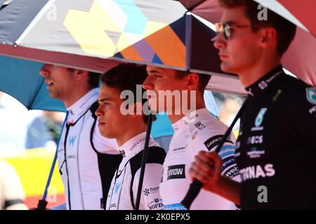 Nyck de Vries (NLD) Williams Racing Reserve driver in griglia. 11.09.2022. Campionato del mondo Formula 1, Rd 16, Gran Premio d'Italia, Monza, Italia, Giorno della gara. Il credito fotografico dovrebbe essere: XPB/Alamy Live News. Foto Stock