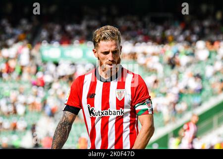 ELCHE, SPAGNA - 11 SETTEMBRE: Iker Muniain di Athletic de Bilbao durante la partita tra Elche CF e Athletic de Bilbao di la Liga Santander il 11 settembre 2022 a Martínez Valero di Elche, Spagna. (Foto di Samuel Carreño/PxImages) Credit: PX Images/Alamy Live News Foto Stock