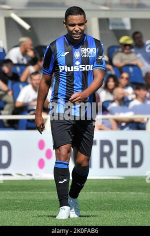 Luis Muriel giocatore di Atalanta, durante la partita serieA campionato italiano Atalanta vs Cremonese risultato finale, Atalanta 1 , Cremonese 1, partita giocata al Gewiss Stadium. Bergamo, Italia, 11 settembre 2022. (Foto di Vincenzo Izzo/Sipa USA) Foto Stock