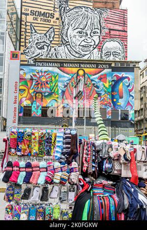 Bogota Colombia,San Victorino Carrera 10,negozi business business negozi mercato mercati vendita acquisto shopping,Centro downtow Foto Stock