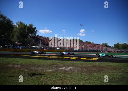 Monza, Italia. 27th Jan, 2022. #18 Lance Stroll, Aston Martin durante il GP d'Italia, 8-11 settembre 2022 sul tracciato di Monza, campionato mondiale di Formula 1 2022. Credit: Independent Photo Agency/Alamy Live News Foto Stock