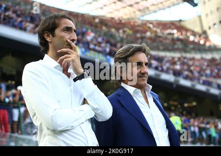 Foto Spada/LaPresse 10 settembre 2022 - Milano , Italia - sport, calcio - Inter vs Torino - Campionato italiano di calcio Serie A TIM 2022/2023 - Stadio San Siro. Nella foto: Urbano Cairo 10 Settembre 2022 Milano , Italia - sport, calcio - Inter vs Torino - Serie A Football Championship 2022/2023 - Stadio San Siro . Nella foto: Urbano Cairo Foto Stock