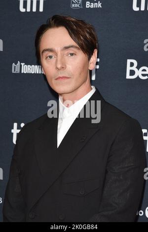 Toronto, Canada. 11th Set, 2022. David Dawson arriva alla prima di My Policeman durante il Toronto International Film Festival 2022 a Toronto, Canada, il 11 settembre 2022. (Foto di Dominic Chan/Sipa USA) Credit: Sipa USA/Alamy Live News Foto Stock