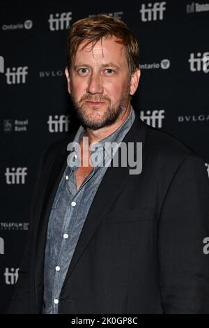 Charles Graeber partecipa alla proiezione del film The Good Nurse durante il 47th Toronto International Film Festival (TIFF) a Toronto, Canada il 11 settembre 2022. Foto di Julien Reynaud/APS-Medias/ABACAPRESS.COM Foto Stock