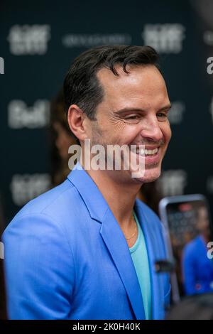 Toronto, Canada. 11th Set, 2022. Andrew Scott partecipa al 2022 Toronto International Film Festival - 'Catherine chiamato Birdy' Premiere Credit: Sharon Dobson/Alamy Live News Foto Stock