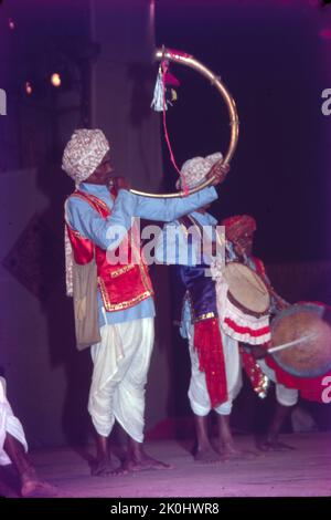 Danza popolare, Goa Foto Stock