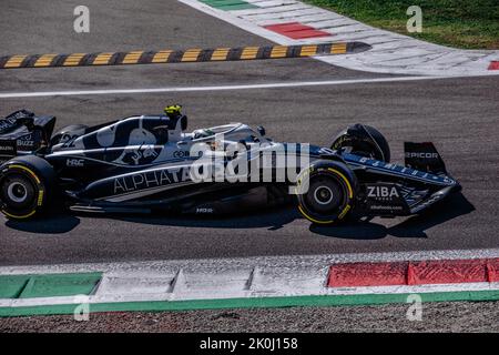 MONZA, Italia, 11 settembre 2022;#22, Yuki TSUNODA, JAP, Team Scuderia Alpha Tauri, AT02, HONDA, motore RA620, durante la Formula uno, F1, Grand Pr. Italiano Foto Stock