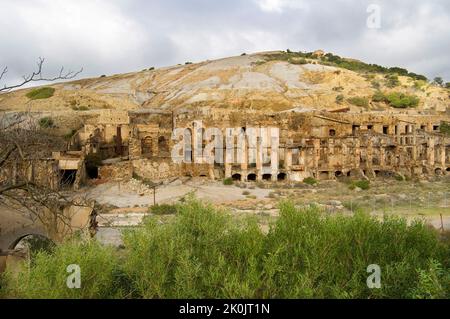 Laveria Brassey, Naracauli, la vecchia miniera di Montevecchio, Ingurtosu, Arbus, Medio Campidano, Sardegna, Italia Foto Stock