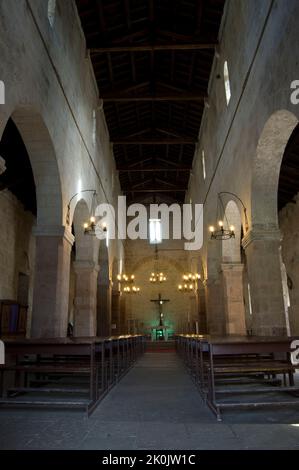 Cattedrale di Santa Maria di Tratalias,, Sulcis Iglesiente, Carbonia Iglesias, Sardegna, Italia Foto Stock