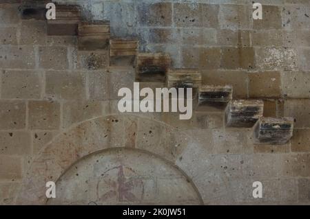 Cattedrale di Santa Maria di Tratalias,, Sulcis Iglesiente, Carbonia Iglesias, Sardegna, Italia Foto Stock