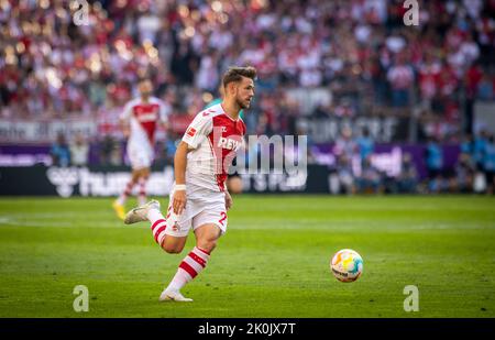 Jan Thielmann (Köln) 1. FC Köln - Union Berlin 11.09.2022, Fussball; Saison 2022/23 Foto: Moritz Müller Copyright (nur für journalistische Zwecke) b Foto Stock