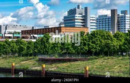 Bayer AG Building Complex, Müllerstrasse, Berlin-Mitte, Germania Foto Stock