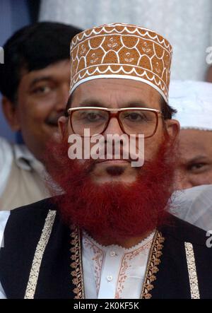 Dhaka, Bangladesh - 09 dicembre 2006: Delwar Hossain Sayeedi è un . Foto Stock