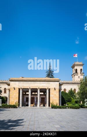 Gori, Georgia - 2022 settembre: Museo Stalin e il suo luogo di nascita a Gori, Georgia. Gori è la città natale di Joseph Stalin. Foto Stock