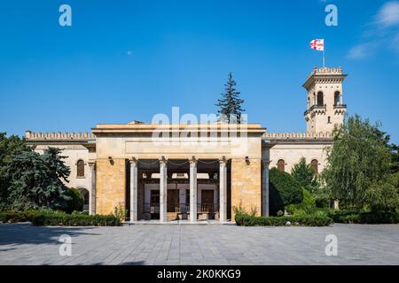 Gori, Georgia - 2022 settembre: Museo Stalin e il suo luogo di nascita a Gori, Georgia. Gori è la città natale di Joseph Stalin. Foto Stock