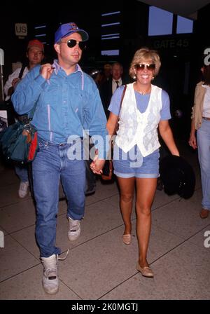 Garth Brooks e la moglie Sandy circa 90's Credit: Ralph Dominguez/MediaPunch Foto Stock