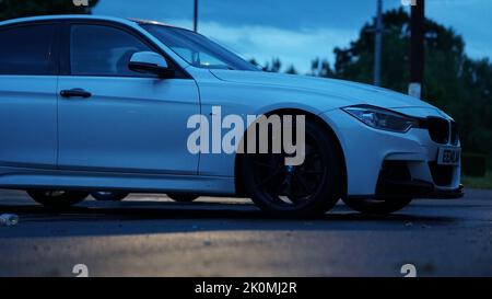 BMW Serie 3 F30 M Performance Foto Stock