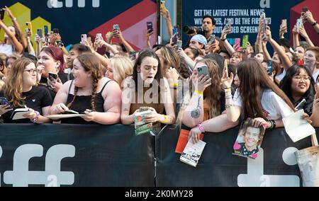 Toronto, Canada. 11th Set, 2022. Atmosfera alla "My policeman" Premiere durante il Toronto International Film Festival 2022 al Princess of Wales Theatre il 11 settembre 2022 a Toronto, Ontario. Photo: PICJER/imageSPACE Credit: Imagespace/Alamy Live News Foto Stock