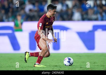 Empoli, Italia. 12th Set, 2022. Paulo Dybala di AS Roma durante la Serie Una partita tra Empoli e Roma allo Stadio Carlo Castellani di Empoli il 12 settembre 2022. Credit: Giuseppe Maffia/Alamy Live News Foto Stock