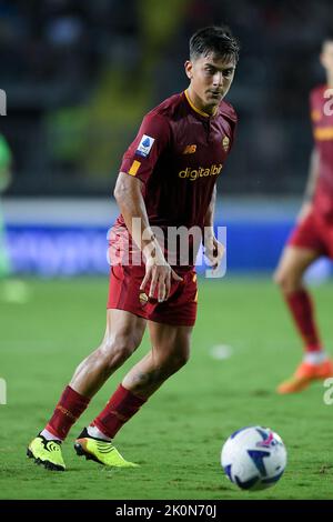 Empoli, Italia. 12th Set, 2022. Paulo Dybala di AS Roma durante la Serie Una partita tra Empoli e Roma allo Stadio Carlo Castellani di Empoli il 12 settembre 2022. Credit: Giuseppe Maffia/Alamy Live News Foto Stock