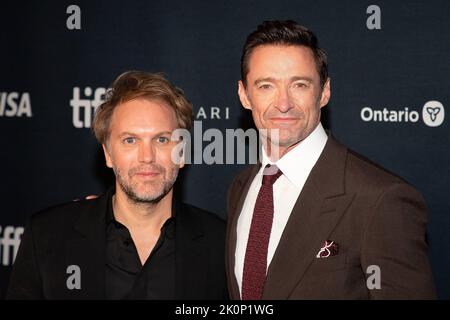 Toronto, Canada. 12th Set, 2022. Hugh Jackman, Florian Zeller partecipa alla 'The Son' Premiere durante il Toronto International Film Festival 2022 alla Roy Thomson Hall il 12 settembre 2022 a Toronto, Ontario. Foto: PICJER/imageSPACE/Sipa USA Credit: Sipa USA/Alamy Live News Foto Stock
