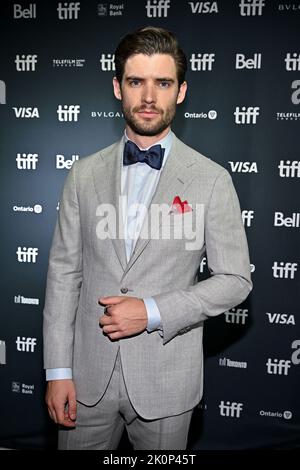 Toronto, Canada, 12 settembre 2022. David Corenswet partecipa alla proiezione del film Pearl durante il 47th Toronto International Film Festival (TIFF) a Toronto, Canada, il 12 settembre 2022. Foto di Julien Reynaud/APS-Medias/ABACAPRESS.COM Foto Stock