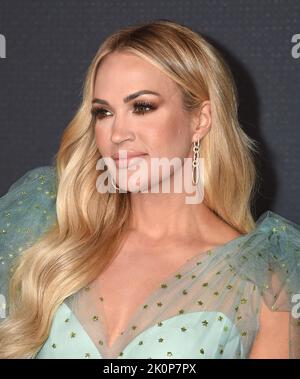 Nashville, US, 12 settembre 2022, Carrie Underwood arriva al nastro di CMT Giants: Vince Gill tenuto presso il Fisher Center of Performing Arts di Belmont il 12 settembre 2022 a Nashville, Tennessee. © Tammie Arroyo / AFF-USA.com Foto Stock