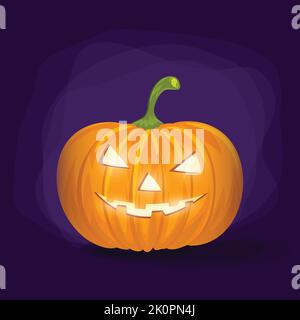 Zucche di Halloween Illustrazione Vettoriale