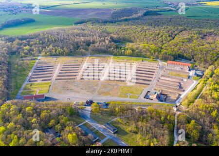 Gedenkstätte Buchenwald bei Weimar Foto Stock