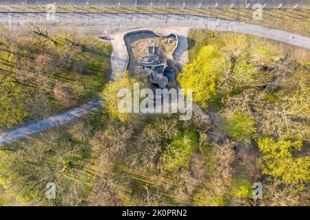 Gedenkstätte Buchenwald bei Weimar Foto Stock