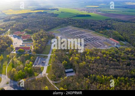 Gedenkstätte Buchenwald bei Weimar Foto Stock