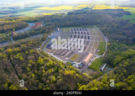 Gedenkstätte Buchenwald bei Weimar Foto Stock